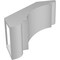 Ekena Millwork 5 1/2-in. W x 14-in. D x 14-in. H Olympic Architectural Grade PVC Knee Brace BRCP055X14X14OLY - alternate 5